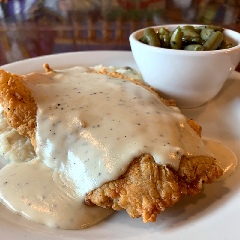 Chicken Fried Steak - LUNCH/DINNER MENU Chicken Fried Steak - Lunch/Dinner Menu